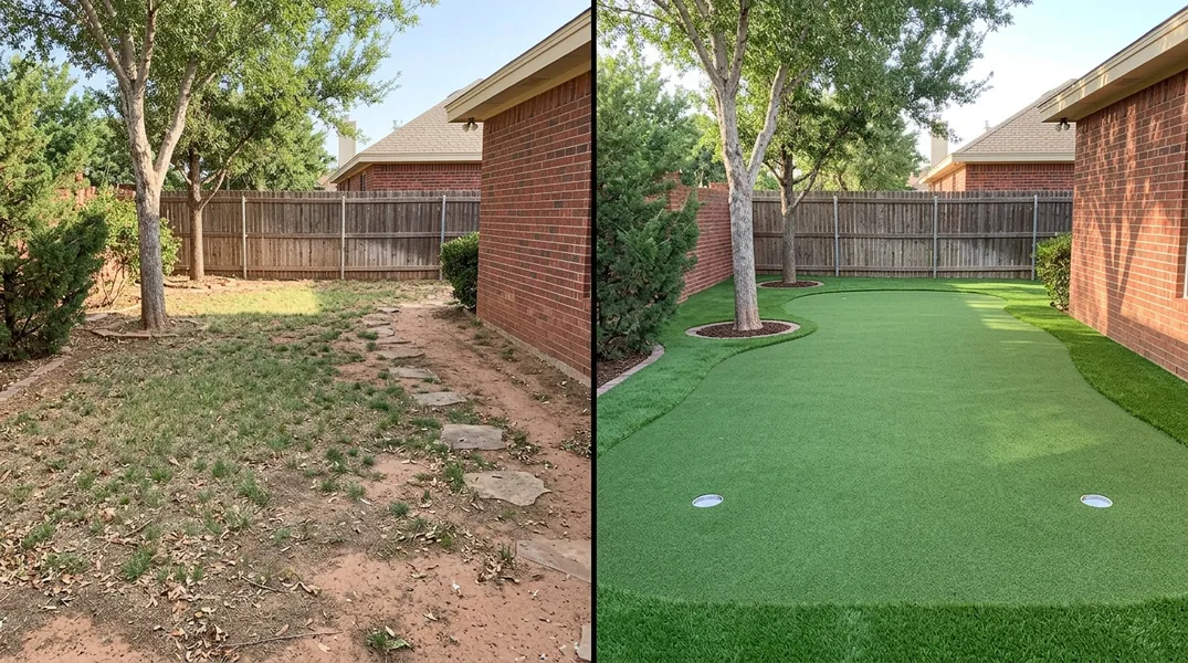 Lubbock Artificial Grass Cost Guide 2026: Backyards, Pet Turf and Putting Greens