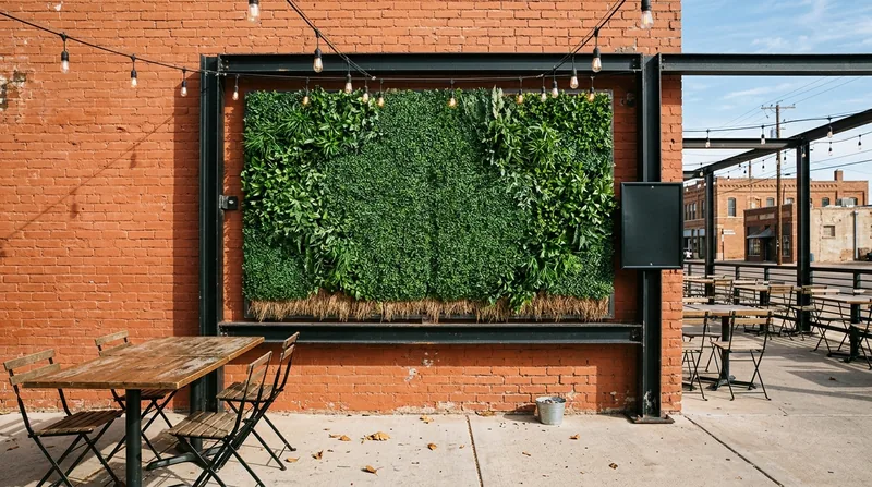 Artificial Grass Walls & Vertical Greenery Lubbock