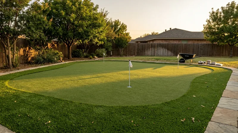 Putting Green Installation Lubbock
